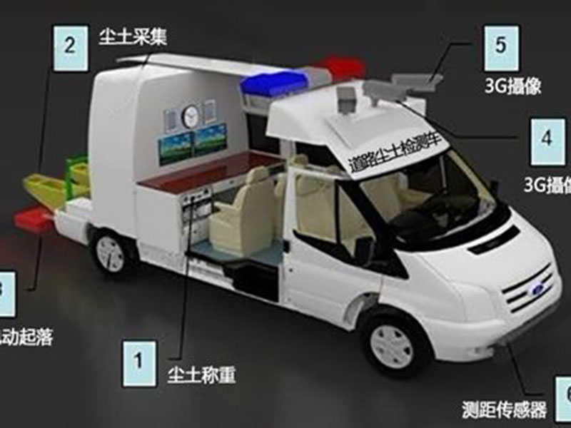 道路塵土檢測(cè)車