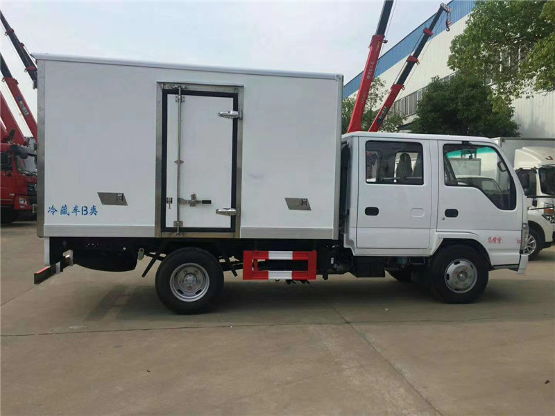 國六 慶鈴五十鈴雙排冷藏車