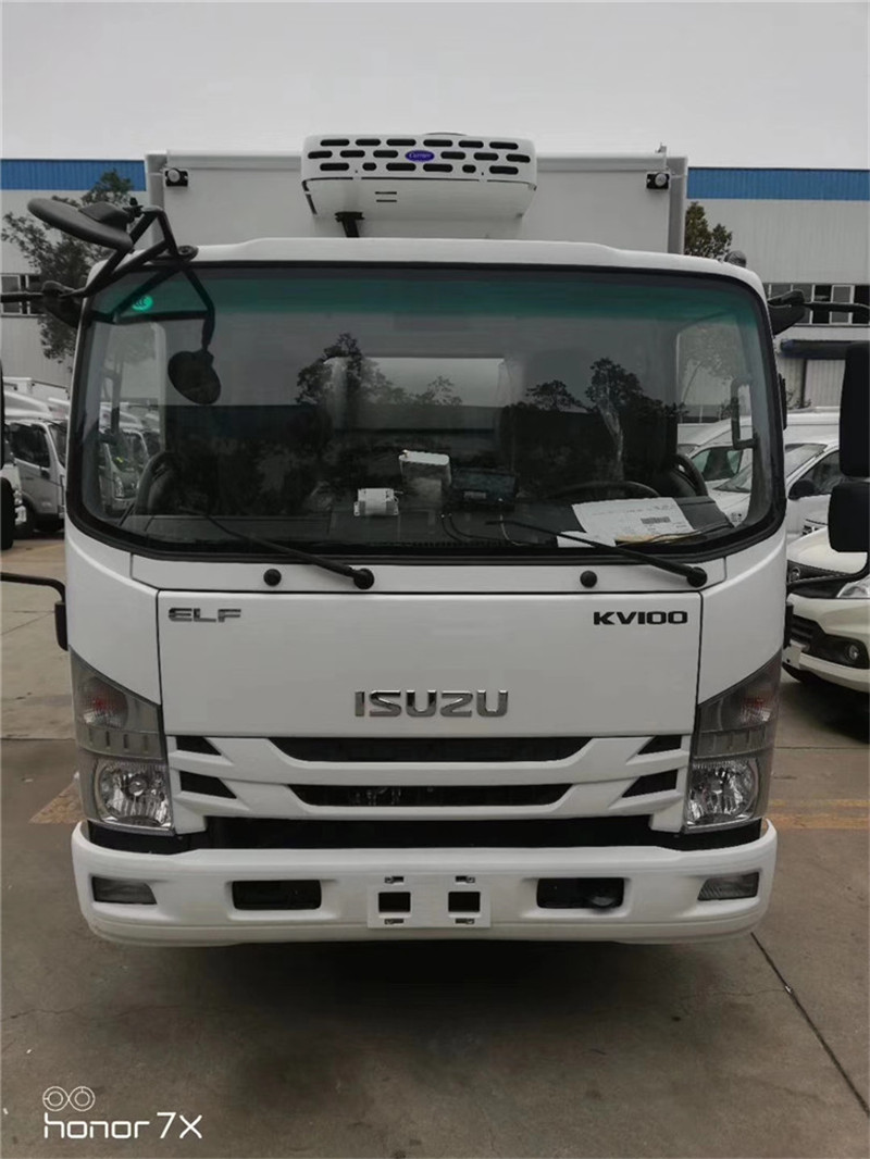 國六 慶鈴五十鈴KV100藍(lán)牌冷藏車